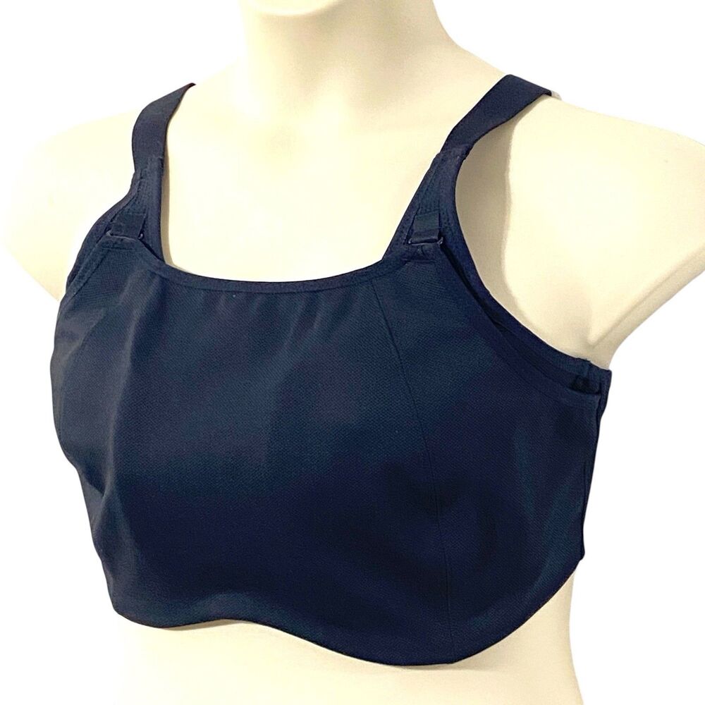 Understance 36K Pulse Flexwire High Support Sports Bra Womens Black Adjustable